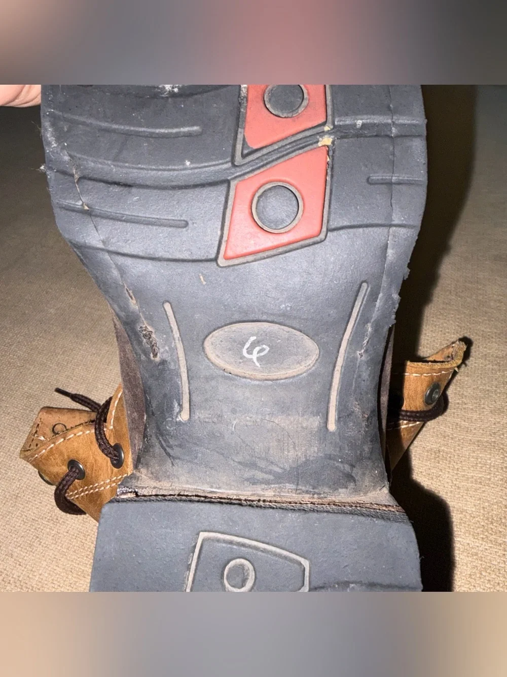 VINTAGE Valiente Men's Leather Boots size 6